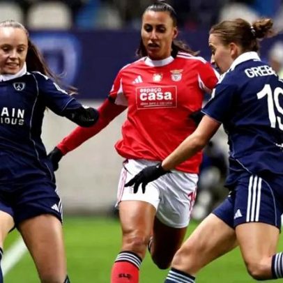 Benfica perde em França e complica apuramento na Champions feminina
