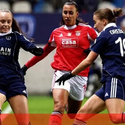 Benfica perde em França e complica apuramento na Champions feminina