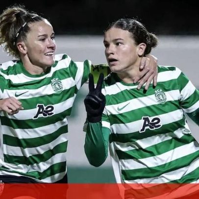 Sporting vence Glasgow City no prolongamento e avança aos quartos da Europa Cup