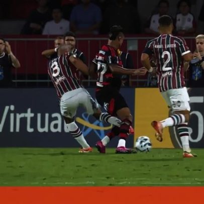 Lance polémico no Fluminense-Flamengo não foi alvo de VAR