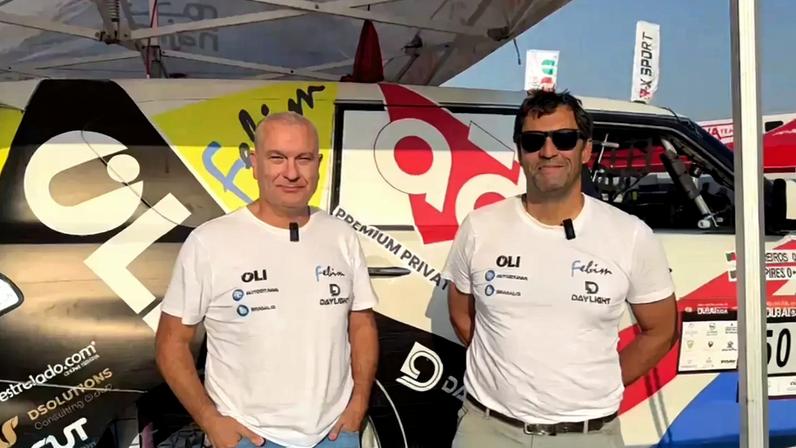 Piloto português prepara-se para disputar mais uma prova ao lado de José Sá Pires