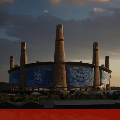 Birmingham mostra imagens do novo estádio com capacidade para 62 mil lugares