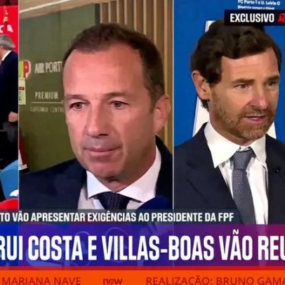 Reunião entre Varandas, Rui Costa, Villas-Boas, Salvador e Proença discute temas
