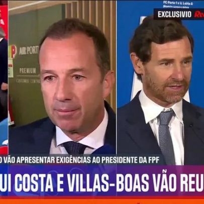 Temas da reunião entre Varandas, Rui Costa, Villas-Boas, Salvador e Proença