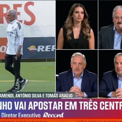 Benfica com três centrais: mudanças na equipa e opções para Mourinho