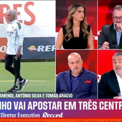 Benfica joga com três centrais: mudanças na equipa e opções de Mourinho
