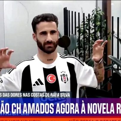 Rafa Silva desabafa sobre cansaço com diretor do Besiktas