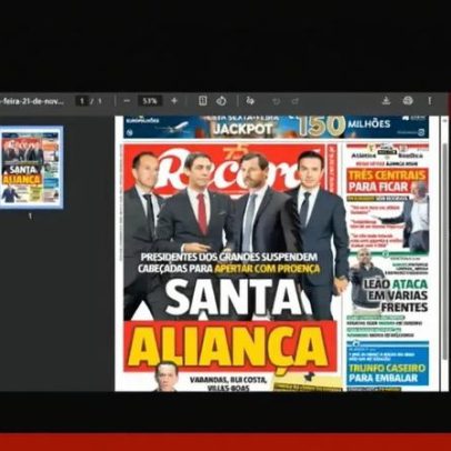 Cimeira do futebol português analisa tática do Benfica e mercado do Sporting