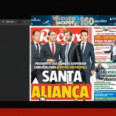 Cimeira sobre futebol português analisa táticas do Benfica e mercado do Sporting