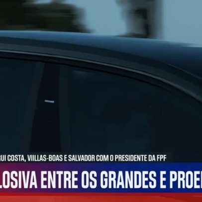 Reunião entre Varandas, Rui Costa, Villas-Boas, Salvador e Pedro Proença termina