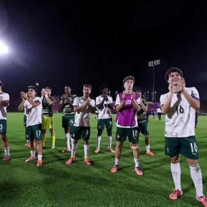 Portugal enfrenta Suíça em direto no Mundial de sub-17