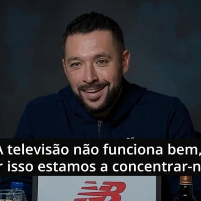 Farioli lança indireta sobre caso Veríssimo: “A televisão não funciona bem”