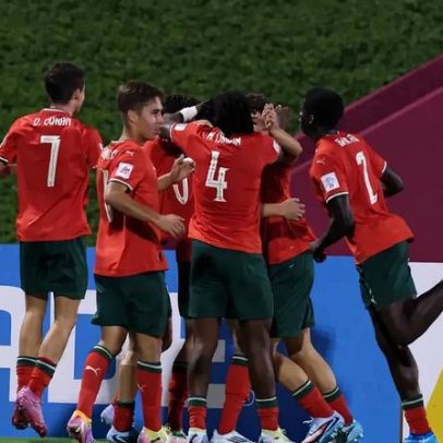 Portugal vence Suíça e avança às meias-finais do Mundial sub-17