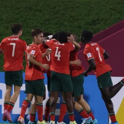 Portugal vence Suíça e garante vaga nas meias-finais do Mundial sub-17