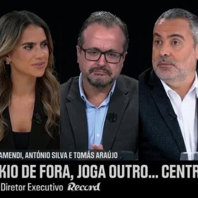 Rodrigo Rêgo titular no Benfica, segundo o programa Record na Hora