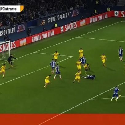 Remate decisivo de Borja Sainz desbloqueia FC Porto-Sintrense