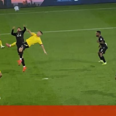 Cristiano Ronaldo reage a golaço e convida fãs a descrever o momento
