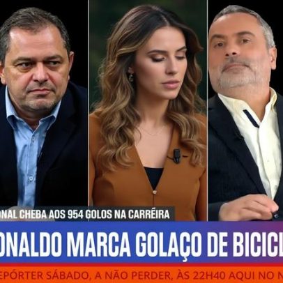 Sérgio Krithinas comenta golo de Cristiano Ronaldo já perto dos 41 anos