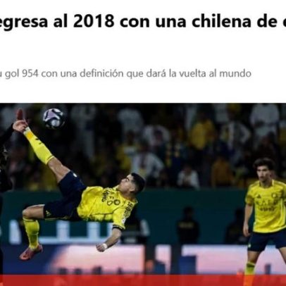 Reação da imprensa internacional ao grande golo de Cristiano Ronaldo