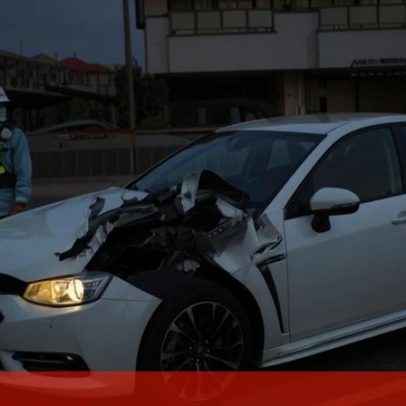 Carro atropela grupo em Tóquio e motorista foge a pé