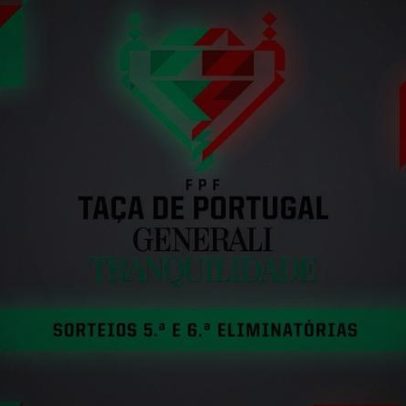 Siga em directo o sorteio dos oitavos e dos quartos da Taça de Portugal