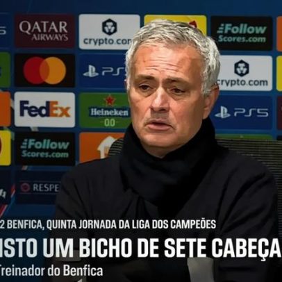 Mourinho diz que drama é derrota com Qarabag e que não precisam de 12 pontos