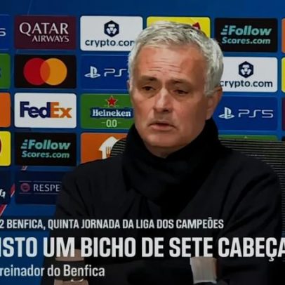 Mourinho: a derrota com Qarabag é o drama e não precisamos de 12 pontos