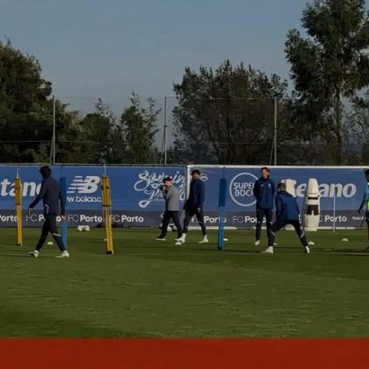 Porto prepara Nice com Bednarek a 100%; Villas-Boas no Olival e drones de treino