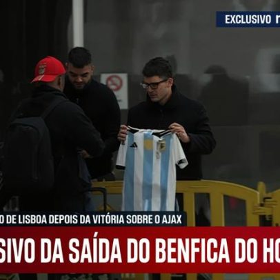 Mourinho e Otamendi requisitados por adeptos em Amesterdão