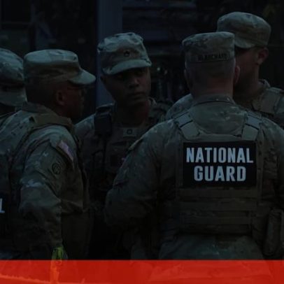 Dois elementos da Guarda Nacional baleados junto à Casa Branca