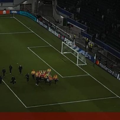 Choque com Salvador Blopa deixa guarda-redes do Brugge com costelas fraturadas