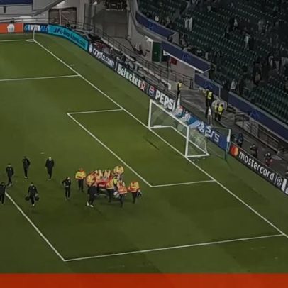 Guarda-redes do Club Brugge com duas costelas fraturadas após choque com Salvador Blopa