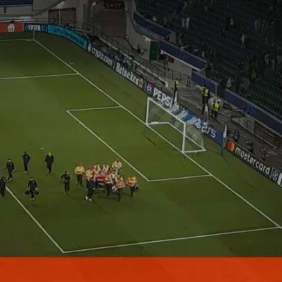 Choque com Salvador Blopa fere guarda-redes do Club Brugge com duas costelas
