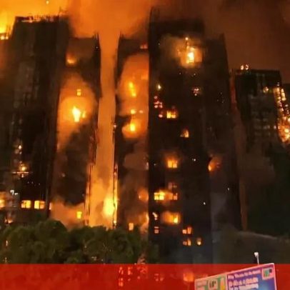Oito arranha-céus, 4.800 moradores, dezenas de mortos num incêndio em Hong Kong