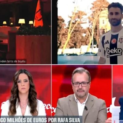 Treinador do Besiktas: Rafa não quer jogar e o assunto não é do clube