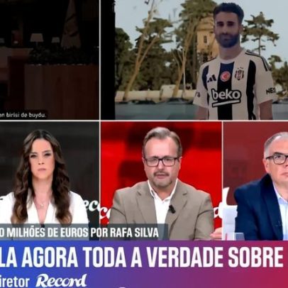 Treinador do Besiktas diz que Rafa não quer jogar e que o caso não envolve os jogadores