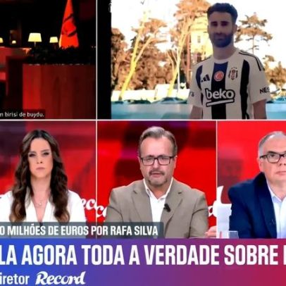 Treinador do Besiktas diz que Rafa não quer jogar; assunto não envolve o clube