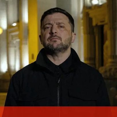 Zelensky afirma que a paz não depende das ameaças da Rússia