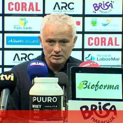 Mourinho elogia o domínio do Benfica