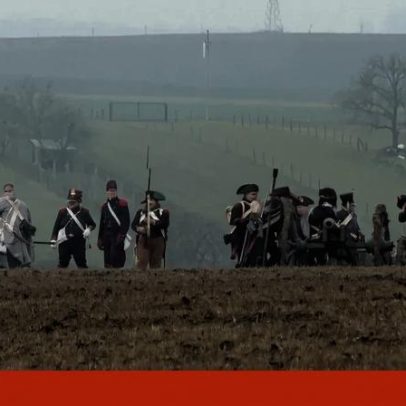 Reconstituição napoleónica atrai multidões na República Checa