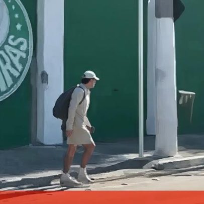 Jogador do Palmeiras vai a pé para casa após derrota na final da Libertadores