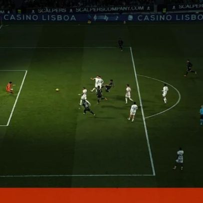 Suárez abre o marcador frente ao Estrela após jogada do Sporting