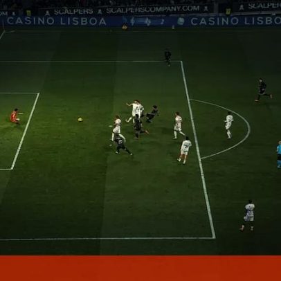 Suárez marca primeiro golo frente ao Estrela após jogada coletiva do Sporting