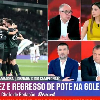 Goleada do Sporting ao Benfica sob foco na forma de Trincão