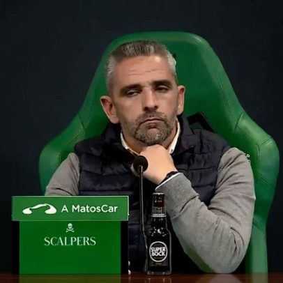 Rui Borges admite ter pensado no dérbi apenas uma vez, para ser honesto