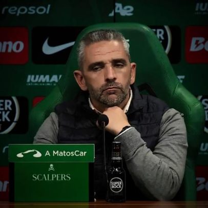 Rui Borges admite ter pensado no dérbi apenas uma vez