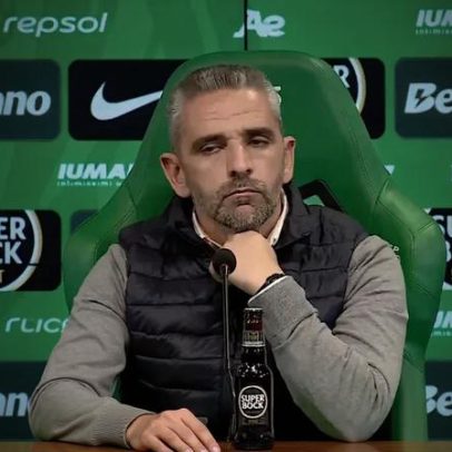 Rui Borges admite ter pensado no dérbi apenas uma vez