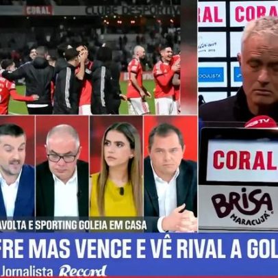 Críticas de Mourinho motivam nova atitude dos jogadores do Benfica