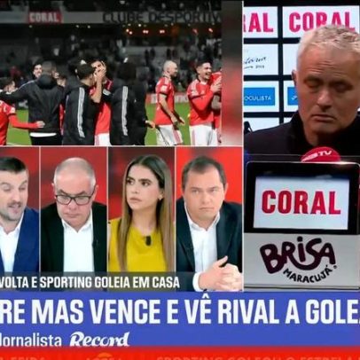 Críticas de Mourinho impulsionam nova atitude dos jogadores do Benfica