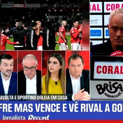 Críticas de Mourinho motivam nova atitude dos jogadores do Benfica